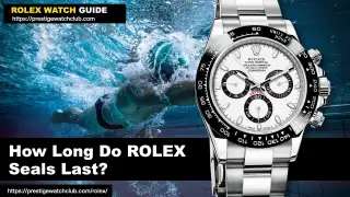 How Long Do Rolex Seals Last?
