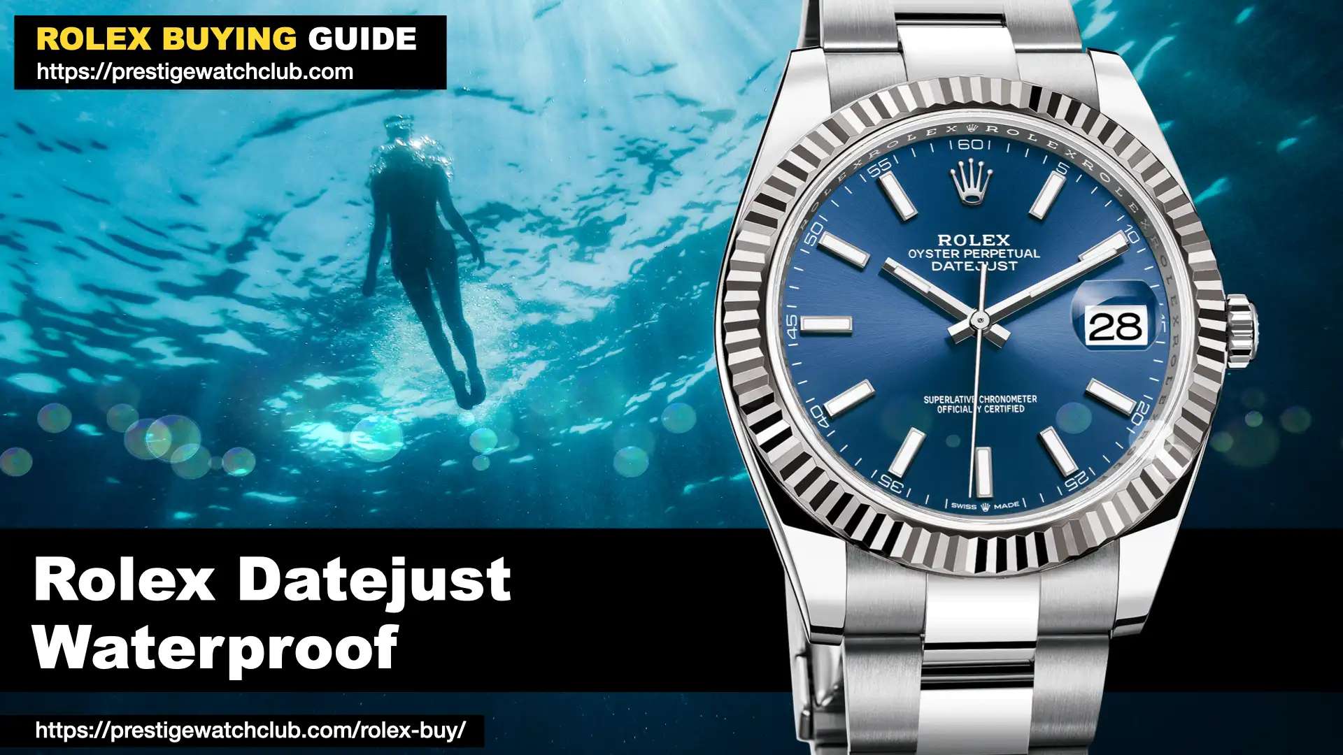 Is The Rolex Datejust Waterproof?