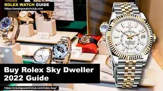 How Much Is A Gold Rolex Sky Dweller?