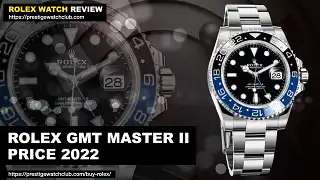 Retail Price Rolex GMT Master II