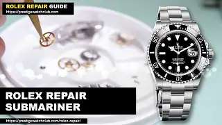 Rolex Submariner Glass Repair