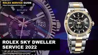 How Much Is The Price Of Rolex Sky Dweller 18k Gold?