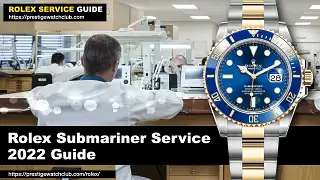 Rolex Submariner Service Cost 2018