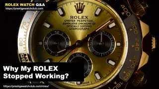 Rolex Stopped Working After Winding