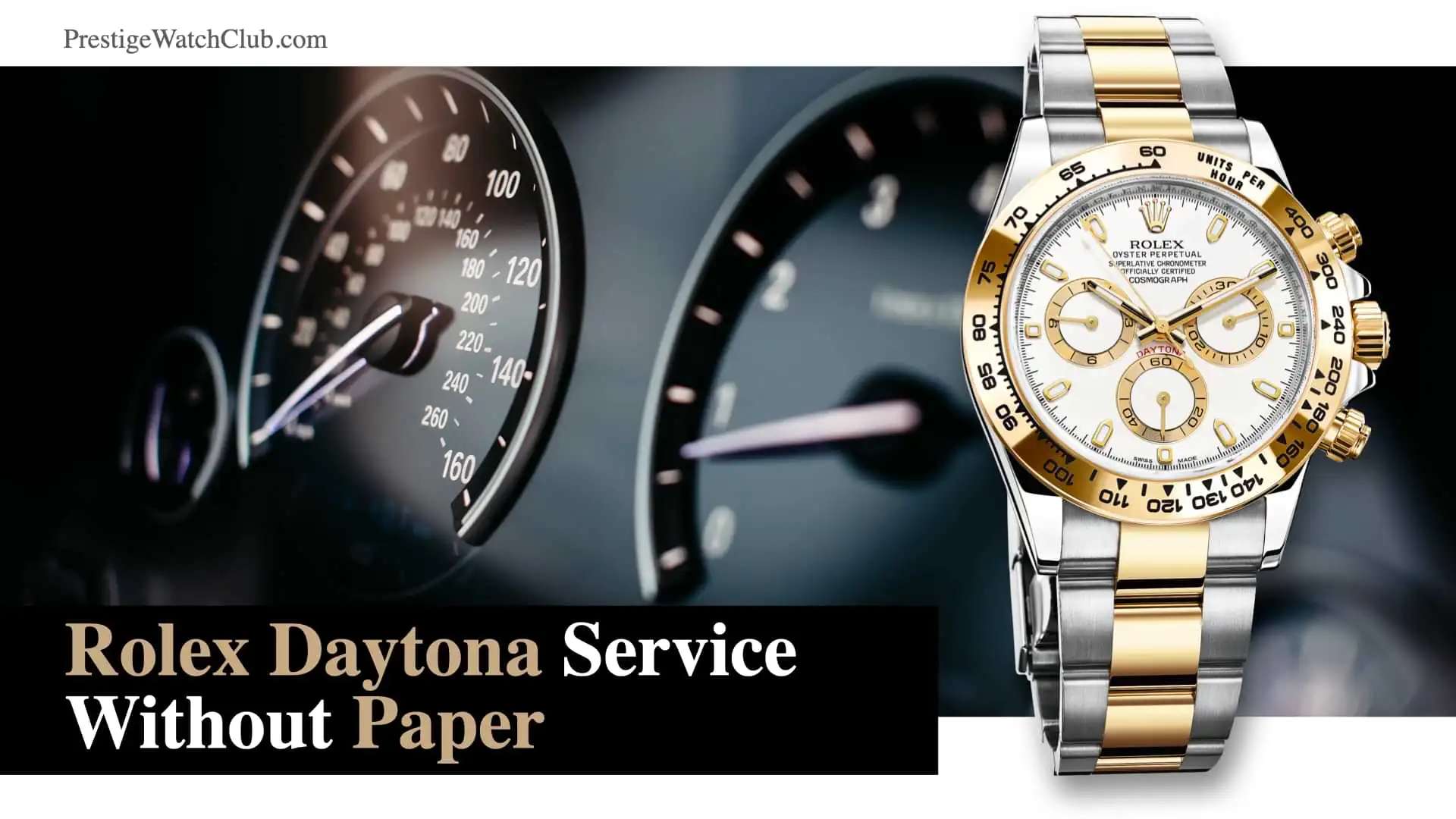 Rolex Daytona Service Without Orignal Papers